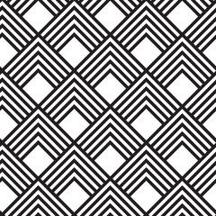 Seamless geometric pattern. Geometric simple print. Vector repeating texture with triangles.