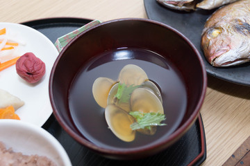 Japanese celebration meal