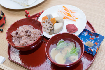 Japanese celebration meal