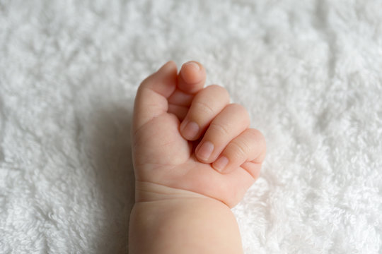 Japanese baby's hand