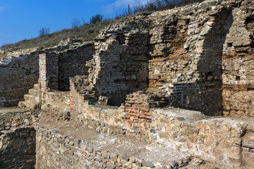 Heraclea Sintica -  Ruins of ancient Greek polis  built by Philip II of Macedon,  located near town of Petrich, Bulgaria