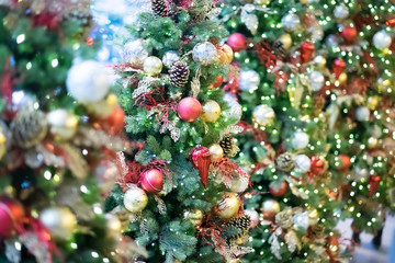 christmas defocus bokeh