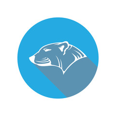 JAGUAR HEAD flat icon