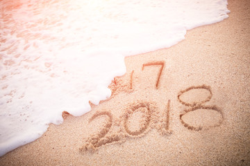 New Year is coming concept