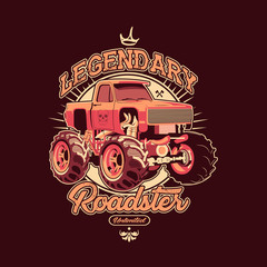 Classic Car Illustration