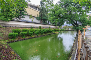 Fototapeta premium 上田藩の藩主館跡の風景