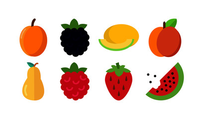 summer fruit icon