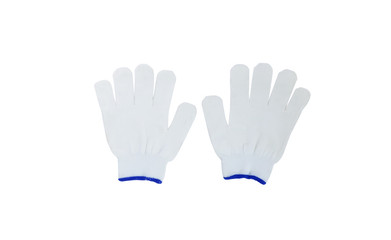 Obraz premium Goves isolated on white background with clipping path.