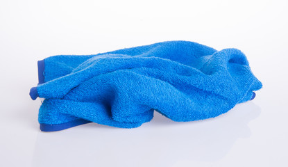 towel. Kitchen towel on a background