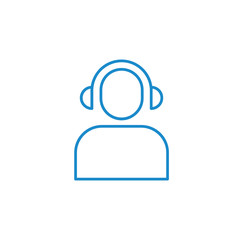 User icon vector work design illustration