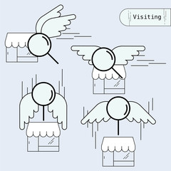 Visiting Online Store