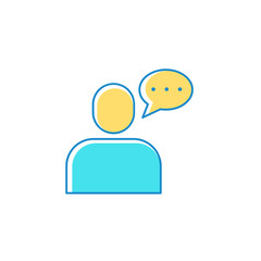 User admin icon vector design illustration