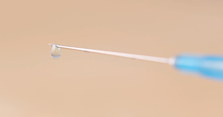 Syringe for insulin injection