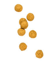 Number of scattered Pepernoten cookies from above