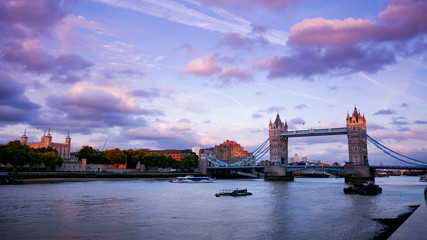Fototapeta na wymiar Tower bridge, London, UK