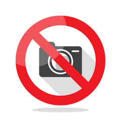 No Photo camera sign