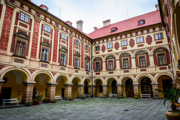 Fototapeta na wymiar Czech castle Libochovice