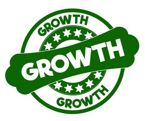 GROWTH green stamp.