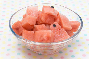 スイカの切り身