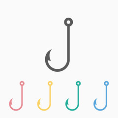 fish hook icon