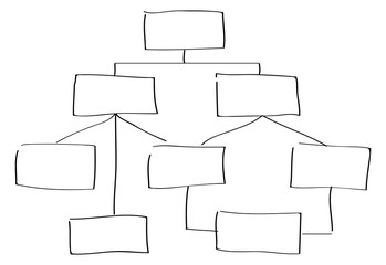 Hand drawn vector project presentation