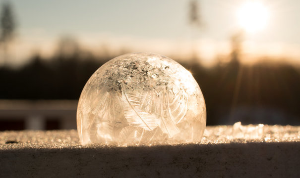 Frozen bubbel