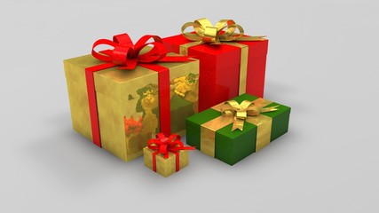 Christmas gift boxes