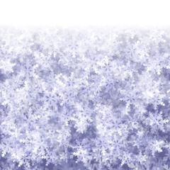 Obraz premium Christmas Background with Snowflakes