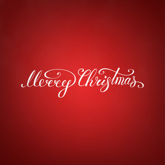 Merry Christmas Text .Happy New Year vector illustration lettering design EPS 10. Christmas card