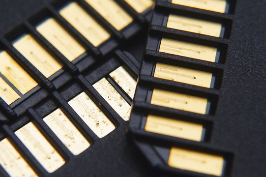 SD Card , Close Up