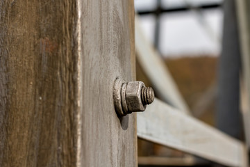High voltage pole detail part