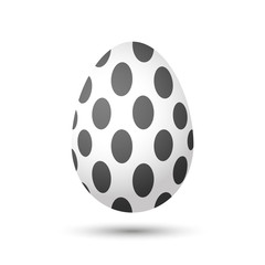 Easter egg icon. Vector Illustration