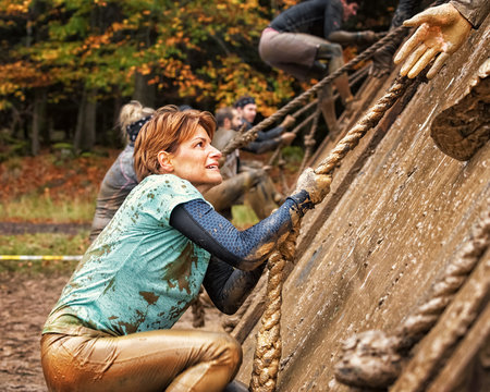 Mud race challenge
