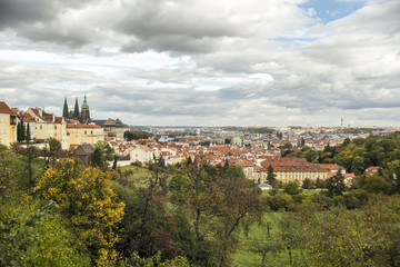Fototapeta na wymiar Prague cityscape view