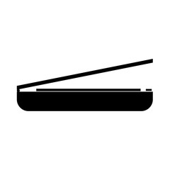 Scanner it is black icon .