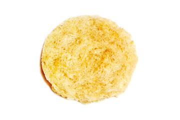 Edible bird's nest on white background  
