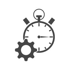Time management icon for startup business, Time Management icon