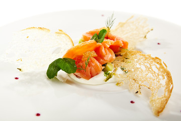 Specialties of the luxury restaurant