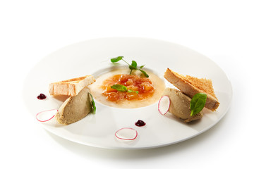 Specialties of the luxury restaurant