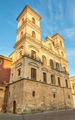 Fototapeta na wymiar Church of Santo Domingo in Murcia, Spain