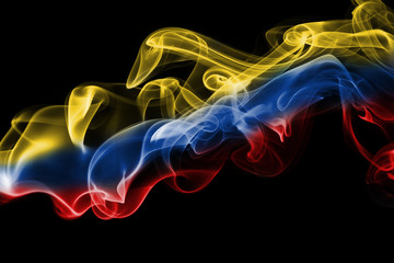 Colombia smoke flag