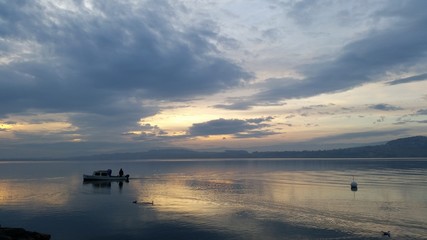 Sonnenuntergang Murtensee