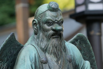 高尾山 天狗 像