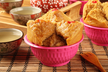 Steamed sponge cake, for Chinese festival to progress and develop year over year                          