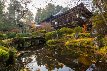 Autumnal scenery of Nikko national park, Japan