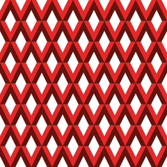Abstract pattern with rhombus, seamless vector illustration, retro background