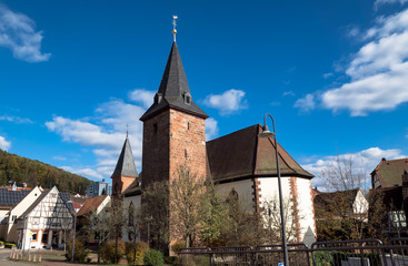 Fototapeta na wymiar Kirche in Rodalben