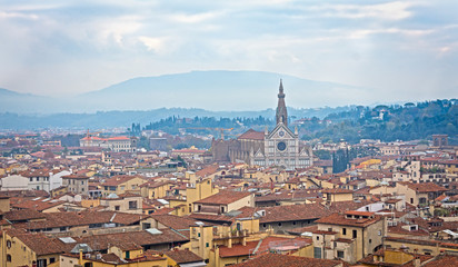 Fototapeta na wymiar Panorama fiorentino