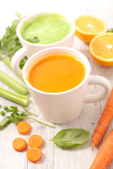 assorted vegetable soup