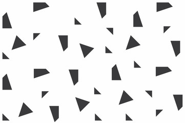  Black and white seamless geometric pattern